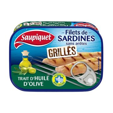 Filets de sardines grillés - Huile d'olive