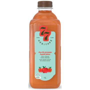 Jus de pomme frais pressé