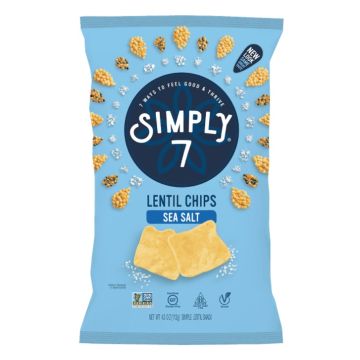 Lentils chips - Sea salt