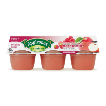 Purée pommes - Framboises 