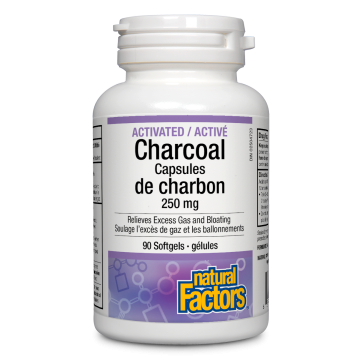 Charbon activé 250 mg - Digestion