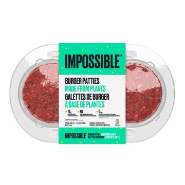 Galettes de burger à base de plantes
