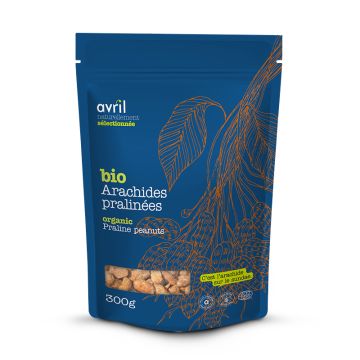 Arachides biologiques pralinées