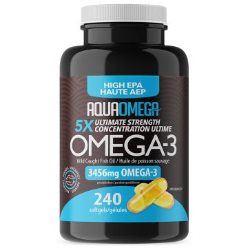 Oméga-3 Haute AEP 3456 mg - Acides gras 