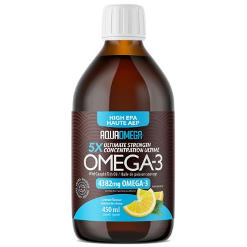 Oméga-3 Haute AEP 4382 mg citron - Acides gras