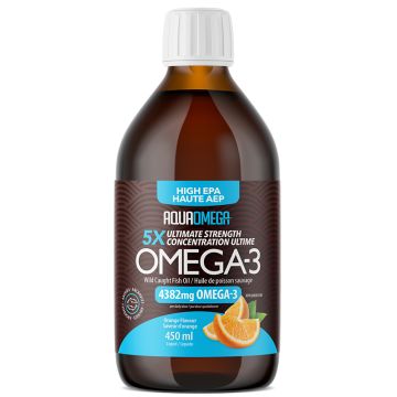 Oméga-3 haute AEP 4382 mg orange - Acides gras