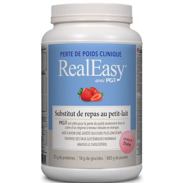 Strawberry Flavour RealEasy Whey Meal Replacement - Weight Management