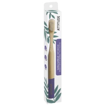 Brosse à dents adulte souple - Violette