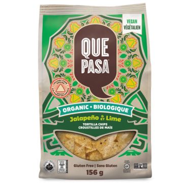 Croustilles tortillas biologiques - Jalapeño et lime