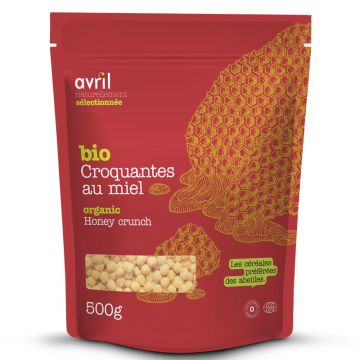 Céréales croquantes au miel biologiques