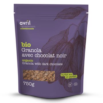 Granola avec chocolat noir biologique
