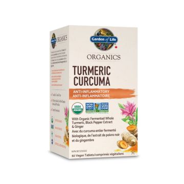 Mykind Organics -  Curcuma entier fermenté