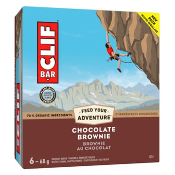 Barres énergétiques - Brownie au chocolat