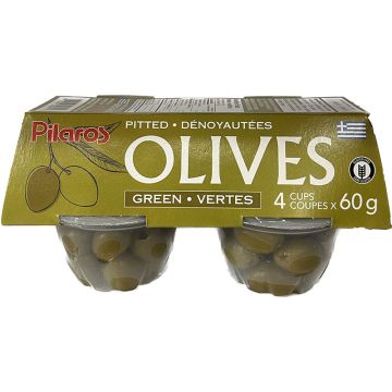 Olives vertes - Dénoyautées en coupes  