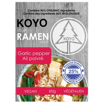 Ramen biologique - Ail poivré
