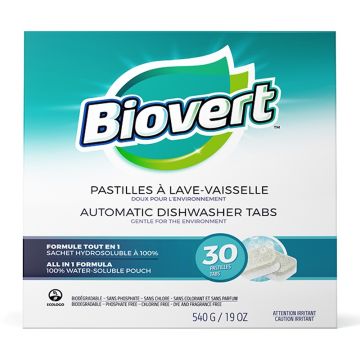 Pastilles pour lave-vaisselle - Sans parfum 30 pastilles
