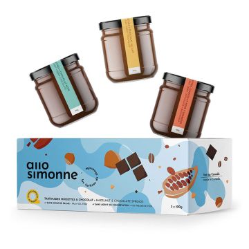 Tartinade - Coffret trio chocolat découverte  