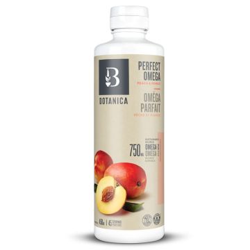Oméga parfait pêche et mangue 750 mg - Oméga-3