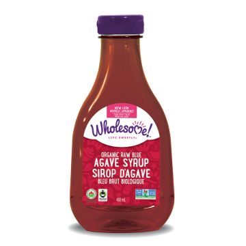 Sirop d'agave bleu brut biologique