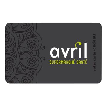Carte-cadeau Avril - 50 $