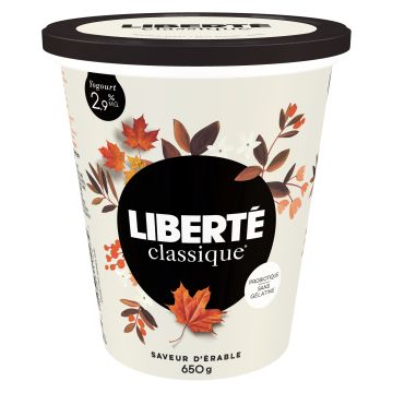 Yogourt classique - Érable 2,9% matière grasse