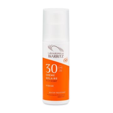 Crème solaire biologique - Visage FPS30