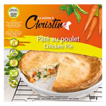Pâté au poulet congelé