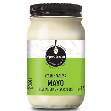 Mayonnaise végétalienne au canola sans oeufs