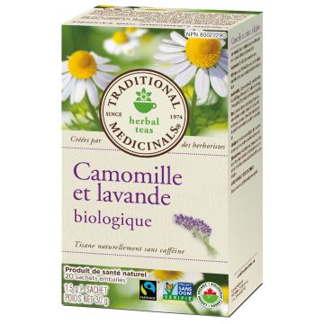 Tisane - Camomille et lavande biologiques