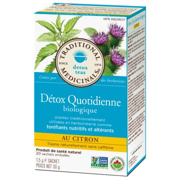 Tisane - Détox quotidienne biologique au citron