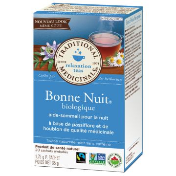 Tisane relaxante - Bonne Nuit biologique