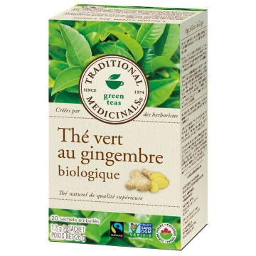 Thé vert - Gingembre biologique