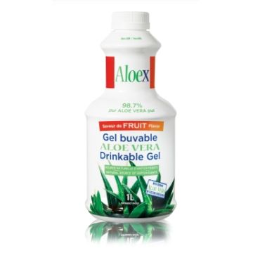 Gel buvable d'aloe vera -  Saveur de fruit