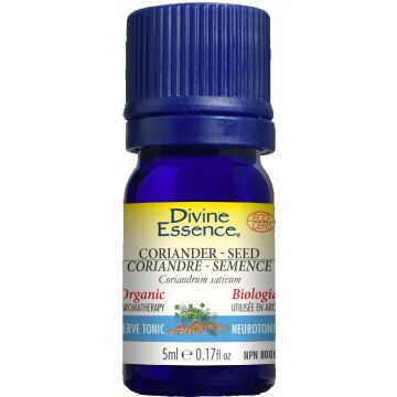 Huile essentielle - Semences de coriandre biologique (Coriandrum sativum)