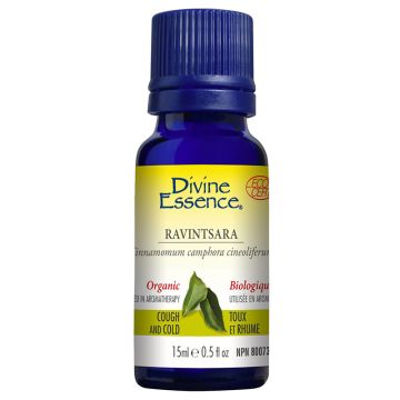 Ravintsara Cinnamomum Camphora Cineoliferum Organic Essential Oil - Coughs and Colds