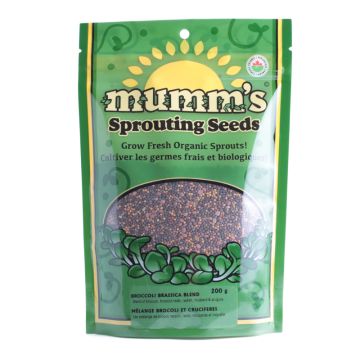 Graines à germer - Mélange brocoli et crucifères