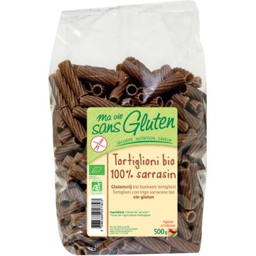 Ma vie sans gluten - Tortiglioni bio 100% sarrasin