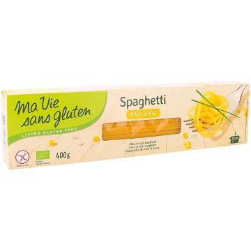 Ma vie sans gluten - Spaghetti de maïs et de riz biologique