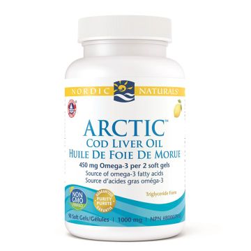Arctic huile de foie de morue avec oméga-3 450 mg - Cerveau