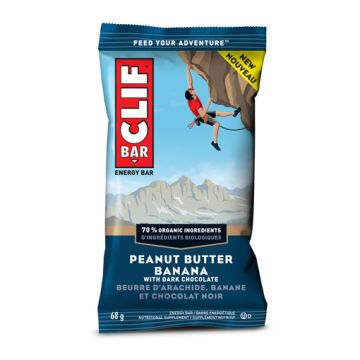 Barre énergétique - Beurre d’arachide banane et chocolat noir