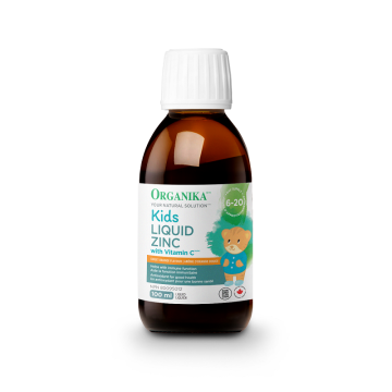 Zinc liquide et vitamine C saveur orange - Vitamines enfant