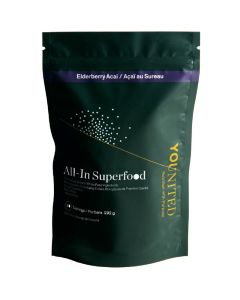 Tout en un superaliment biologique - Açai au sureau