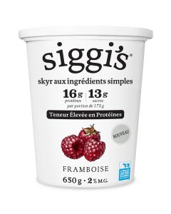 2% Raspberry Skyr Yogurt Proteins 16 g