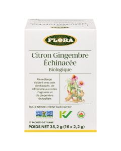 Tisane citron gingembre échinacée biologique