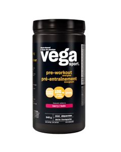 Mélange à boisson pré-entraînement énergisant saveur baie 30 portions