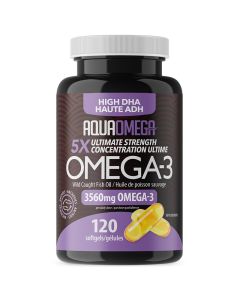 Oméga-3 Haute ADH 3560 mg - Acides gras