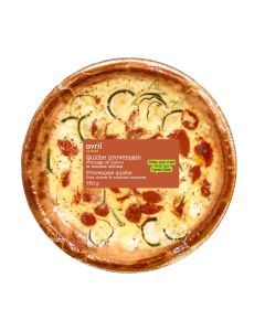 Quiche Provençale - Fromage de chèvre et tomates séchées