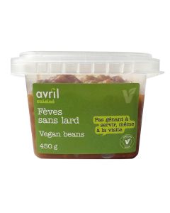 Fèves sans lard végétaliennes