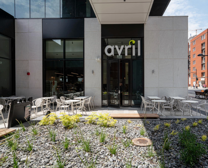 Magasin Avril Montréal Griffintown|Avril Supermarché Santé Magasin Avril Montréal Griffintown façade extérieure